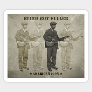 Blind Boy Fuller - American Icon Sticker